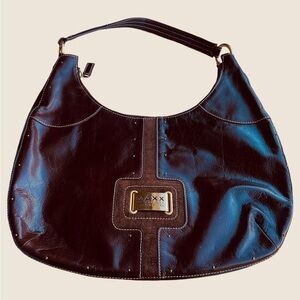 Maxx New York Brown Hobo Bag